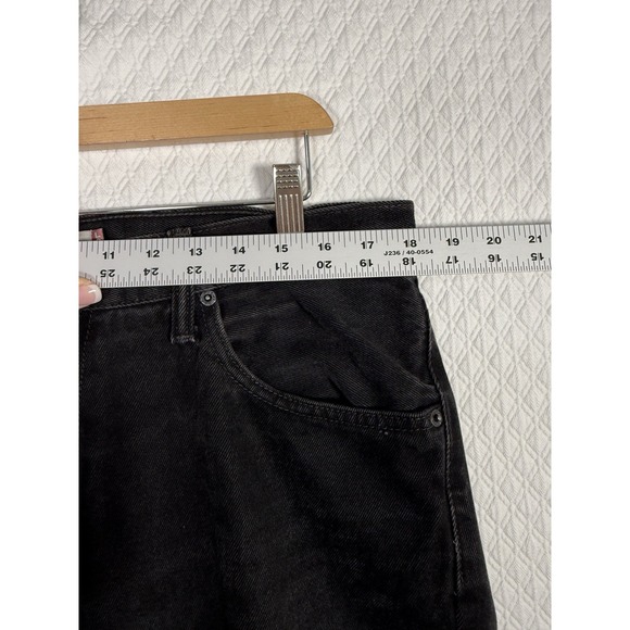 Levi's 505 Jeans Washed Black Straight Fit Mens 36x32 2010 Chore Cowboy Biker - Picture 5 of 8